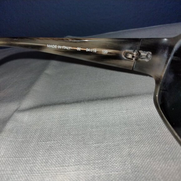 Donna Karan Tortoise Shell Sunglasses, Made in Italy, Preowned main image 6